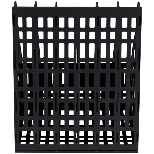 Лоток вертикальный СТАММ, 5 отделений, черный