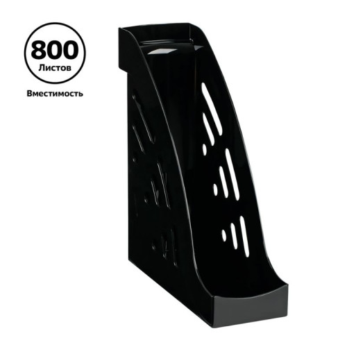 Лоток вертикальный СТАММ "Эксперт", черный