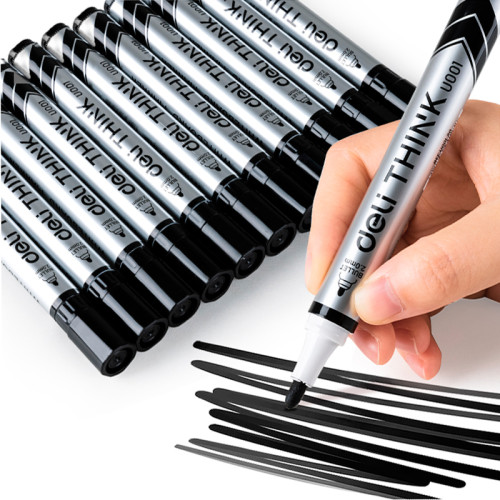 Маркер для доски DELI "Think" EU00120, черный