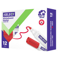 Маркер для доски "i Select" UU001 красный