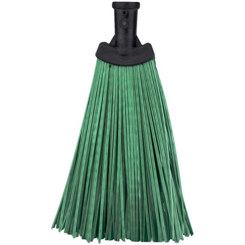 Метла "Vega", для улицы, плоская 25х18 см, с деревянным черенком 120 см