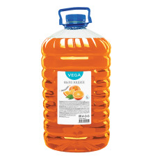 Мыло жидкое Vega "Апельсин", 5 литров