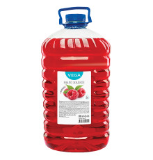 Мыло жидкое Vega "Малина", 5 литров