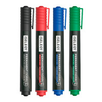 Набор перманентных маркеров i Select, 2 мм, 4 цвета