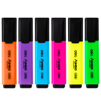 Набор текстовыделителей DELI "U366" 1-5 мм, 6 цветов