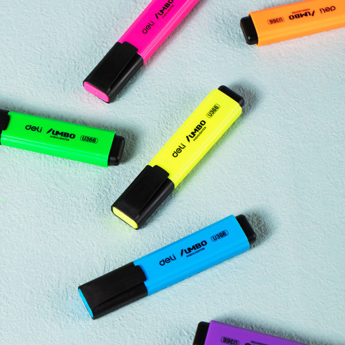 Набор текстовыделителей DELI "U366" 1-5 мм, 6 цветов