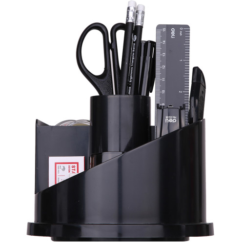 Настольный набор DELI "E38251A", 17 предметов, черный