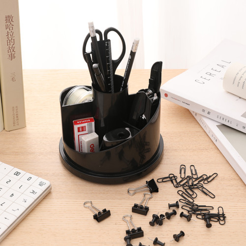 Настольный набор DELI "E38251A", 17 предметов, черный