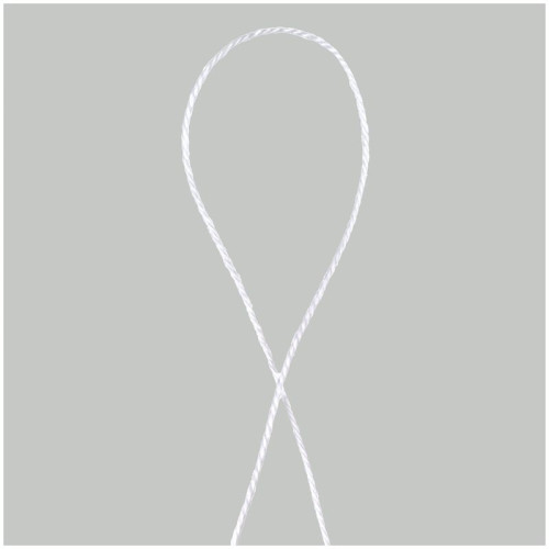 Нить для прошивки документов OfficeSpace, лавсановая, d1мм, 1000м, ЛШ-210, белая