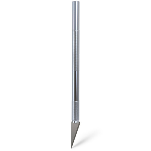 Нож-скальпель канцелярский Berlingo, металлический, 5 лезвий в комплекте