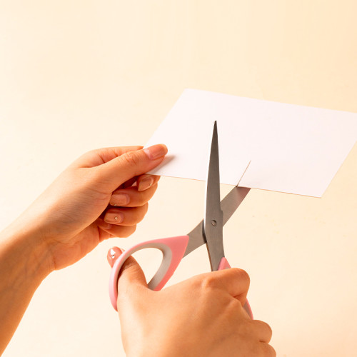 Ножницы DELI "LonGreen", 175 мм, нержавеющая сталь, ассорти