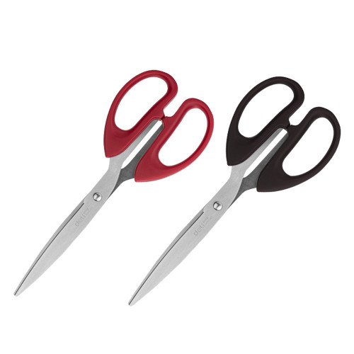 Ножницы DELI "M611", 210 мм, нержавеющая сталь, пластиковые ручки, ассорти