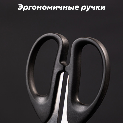 Ножницы DELI "M611", 210 мм, нержавеющая сталь, пластиковые ручки, ассорти