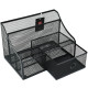 Органайзер DELI 250х165х165 мм, металлический, черный
