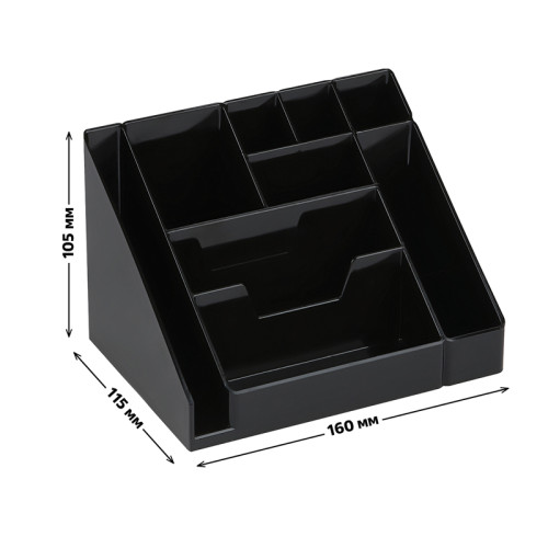 Органайзер СТАММ "Каскад" черный