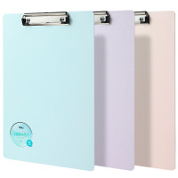 Папка-планшет DELI "Colorful" FC, пластиковая, ассорти