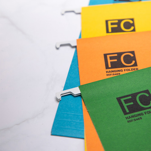 Папка подвесная Deli, А4+, ассорти