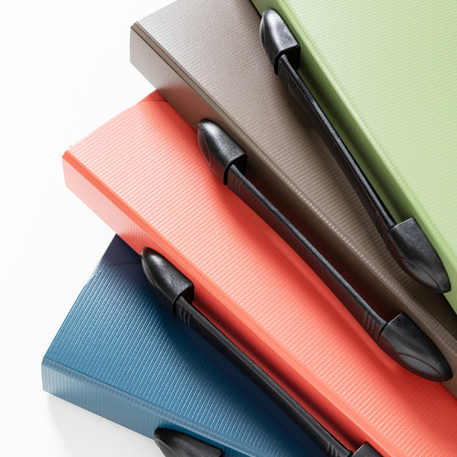 Папка-портфель DELI, А4, 13 отделений, 0,75 мм,  ассорти 