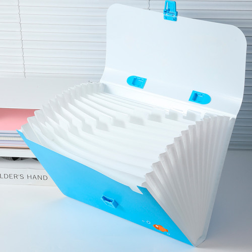 Папка-портфель DELI "Comiko", А4, 13 отделений, 0,60 мм, ассорти