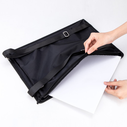 Папка-портфель (планшет) DELI "Art Nuevo" для рисования, 430х300 мм, черная