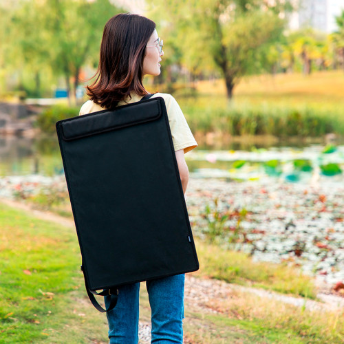 Папка-портфель (планшет) DELI "Art Nuevo" для рисования, 600х450 мм, черная