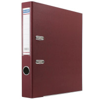 Папка-регистратор KUVERT А4, ширина корешка 50 мм, бордовая