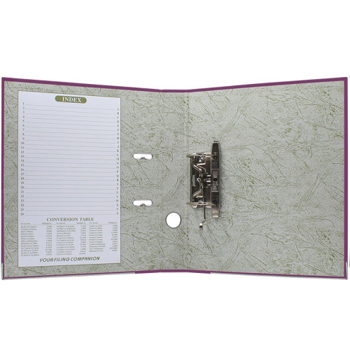 Папка-регистратор KUVERT А4, ширина корешка 50 мм, фиолетовая