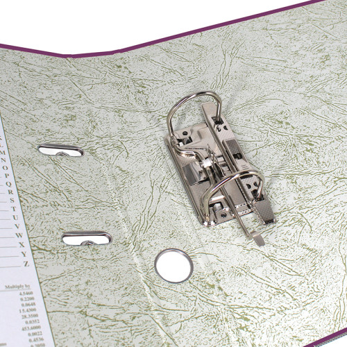 Папка-регистратор KUVERT А4, ширина корешка 50 мм, фиолетовая