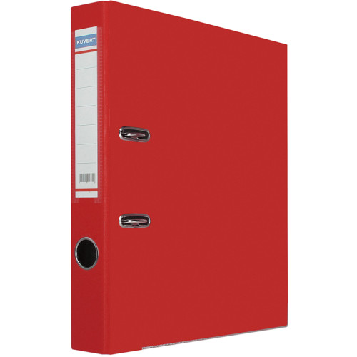 Папка-регистратор KUVERT А4, ширина корешка 50 мм, красная