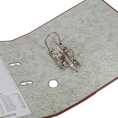 Папка-регистратор KUVERT А4, ширина корешка 72 мм, бордовая