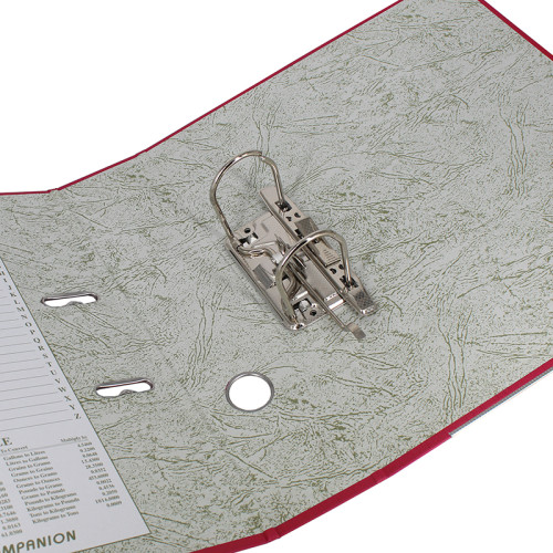 Папка-регистратор KUVERT А4, ширина корешка 72 мм, красная