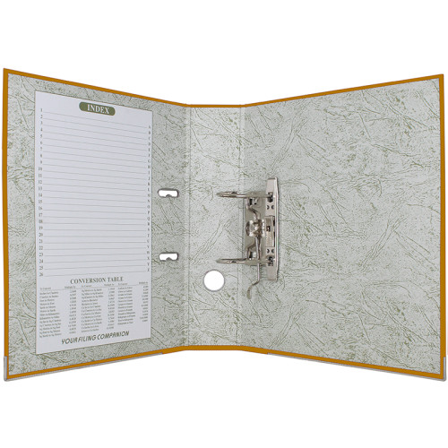 Папка-регистратор KUVERT А4, ширина корешка 72 мм, оранжевая