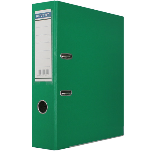 Папка-регистратор KUVERT А4, ширина корешка 72 мм, зеленая