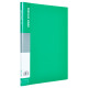 Папка с файлами DELI "Classic" на 10 вкладышей, 0.5 мм, зеленая