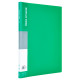 Папка с файлами DELI "Classic" на 20 вкладышей, 0,5 мм, зеленая