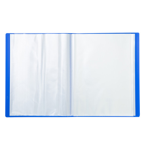 Папка с файлами DELI "Classic" на 40 вкладышей, 0.6 мм, ассорти