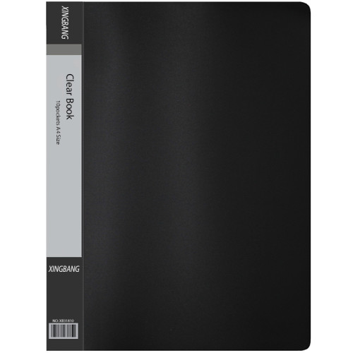 Папка с файлами "33610A" на 10 вкладышей, ассорти