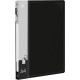 Папка с зажимом Бюрократ, A4, 16 мм, 700 мкм, внутренний и торцевой карман, черная