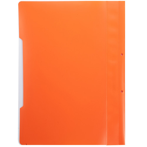 Папка-скоросшиватель DELI с перфорацией, А4, 200 мкм, ассорти