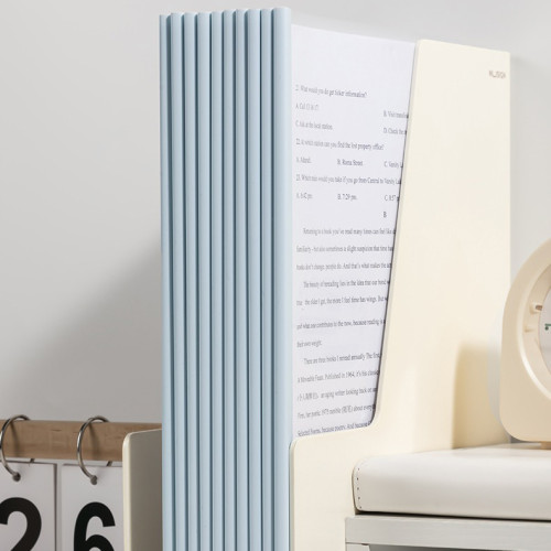 Папка-скрепкошина DELI А4 для сшивания листов, корешок 6 мм, синяя