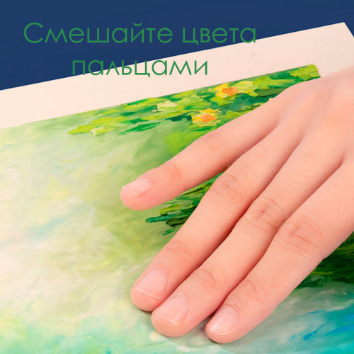 Пастель масляная DELI "Finenolo", 12 цветов, картон