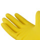 Перчатки резиновые OfficeClean, желтые, размер L