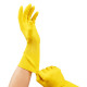 Перчатки резиновые OfficeClean, желтые, размер М