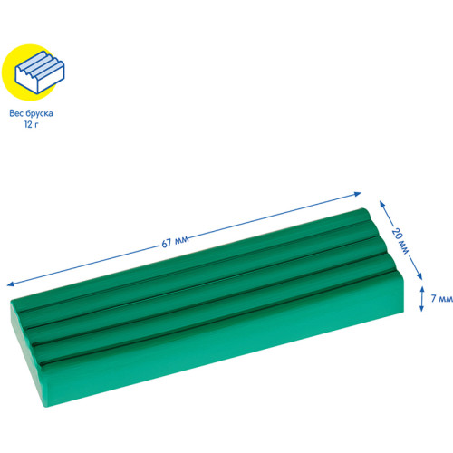 Пластилин Мульти-Пульти "Енот в сказке" 12 цветов, 144 гр., со стеком, картон