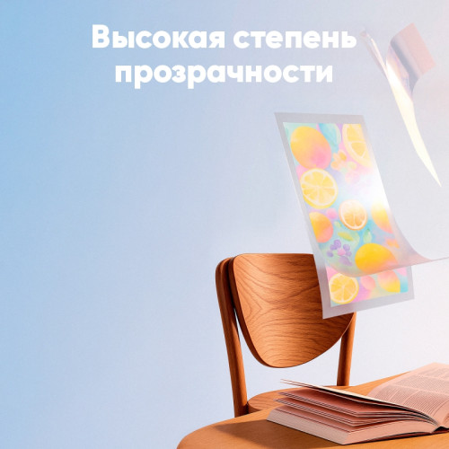 Пленка для ламинирования Deli "T171" А4, 60 мкм, глянец, 100 штук в упаковке