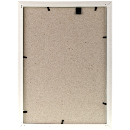 Рамка пластиковая, OfficeSpace, №2, белая, стекло, 21х30 см