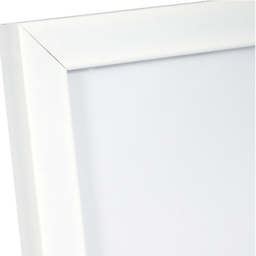 Рамка пластиковая, OfficeSpace, №6/1, белая, стекло, 21х30 см