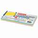 Разделитель картонный BRAUBERG, 100 листов 105х240 мм, 160 гр, ассорти