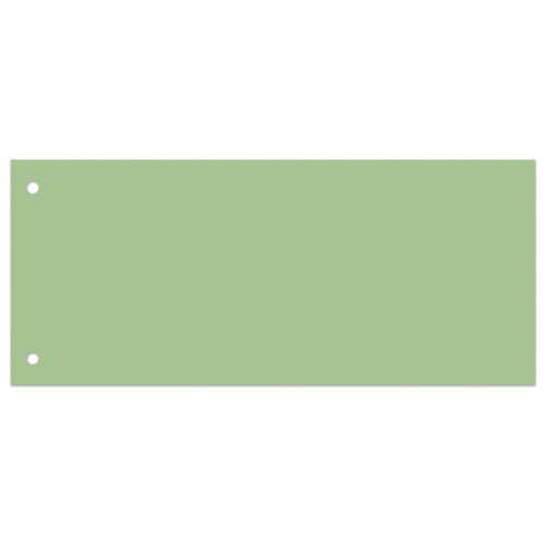 Разделитель картонный BRAUBERG, 100 листов 105х240 мм, 160 гр, зеленый