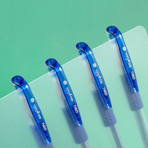 Ручка гелевая DELI "6600" 0,5 мм, синяя